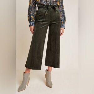 Paige Sutton Ultra High-Rise Corduroy Wide Leg Pants Size 26